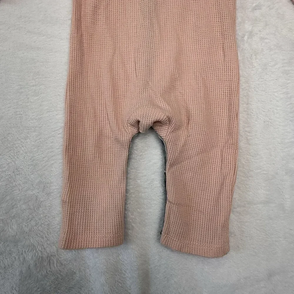 Baby Girl 7 for all‎ Mankind 3-6 Month Coverall One Piece Pink